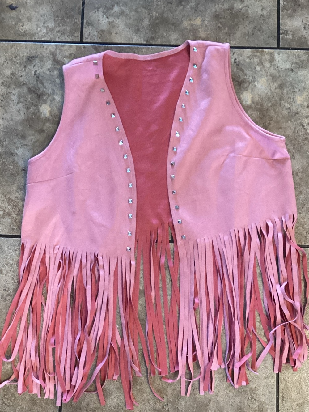 Pink vest